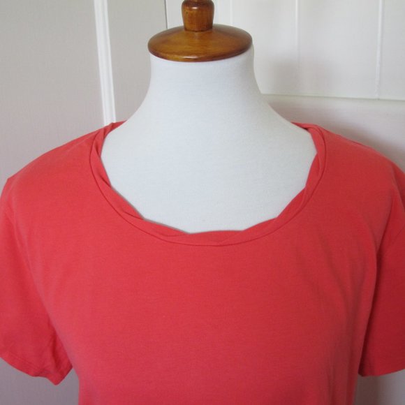 3/$15 Hot Coral with Twisted Collar - Picture 5 of 6